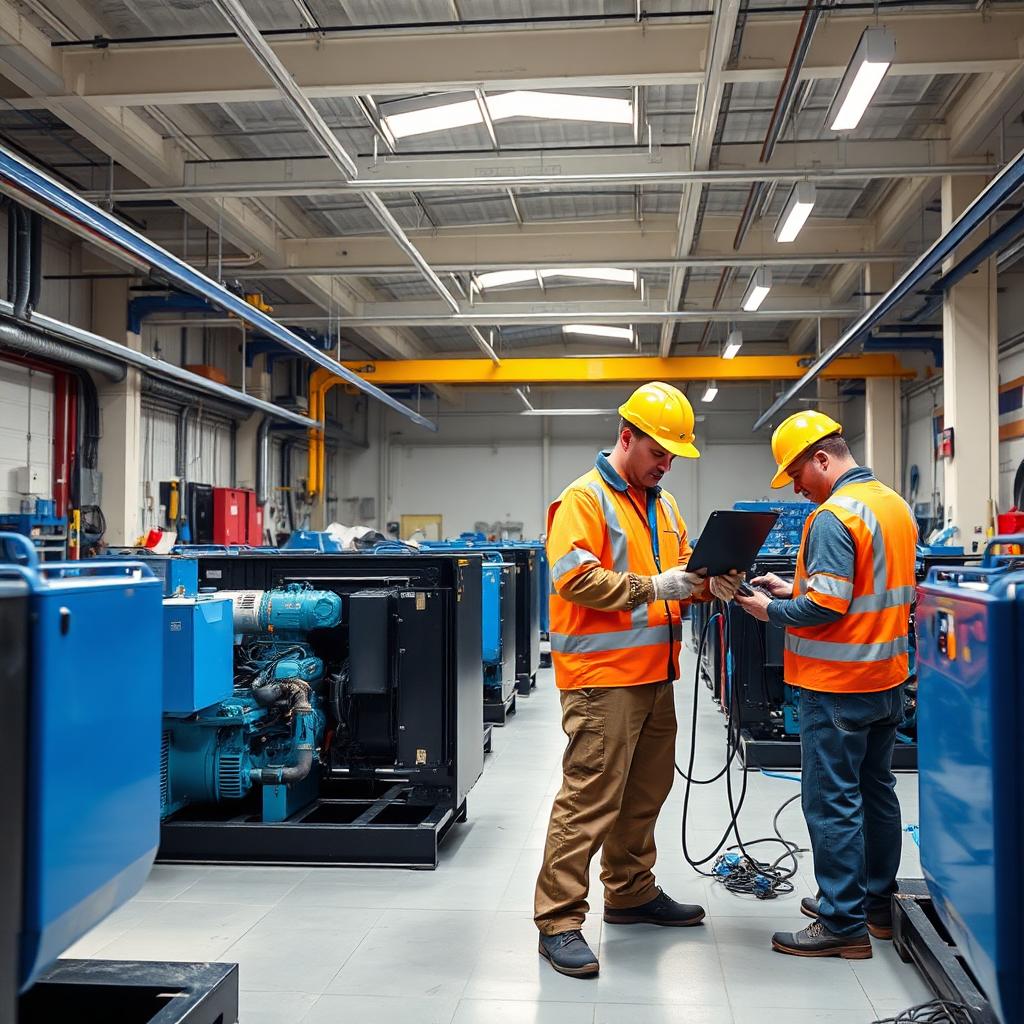 Generator və mühərrik təmiri